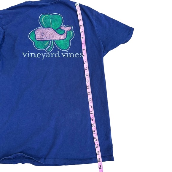 Vineyard Vines T Shirt Youth Short Sleeve Clover Preppy Blue Unisex Extr… - Picture 8 of 11
